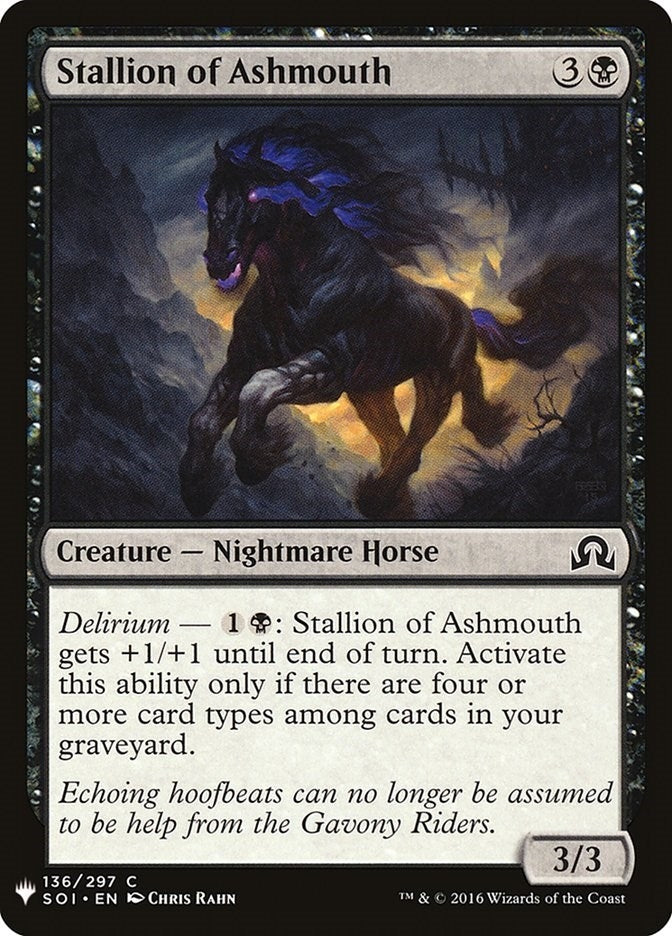 Stallion of Ashmouth (136) [LIST] - MTG Single
