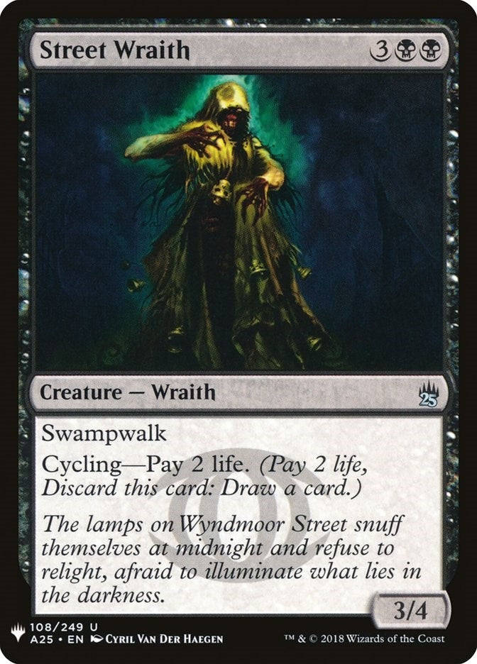 Street Wraith (108) [LIST] - MTG Single