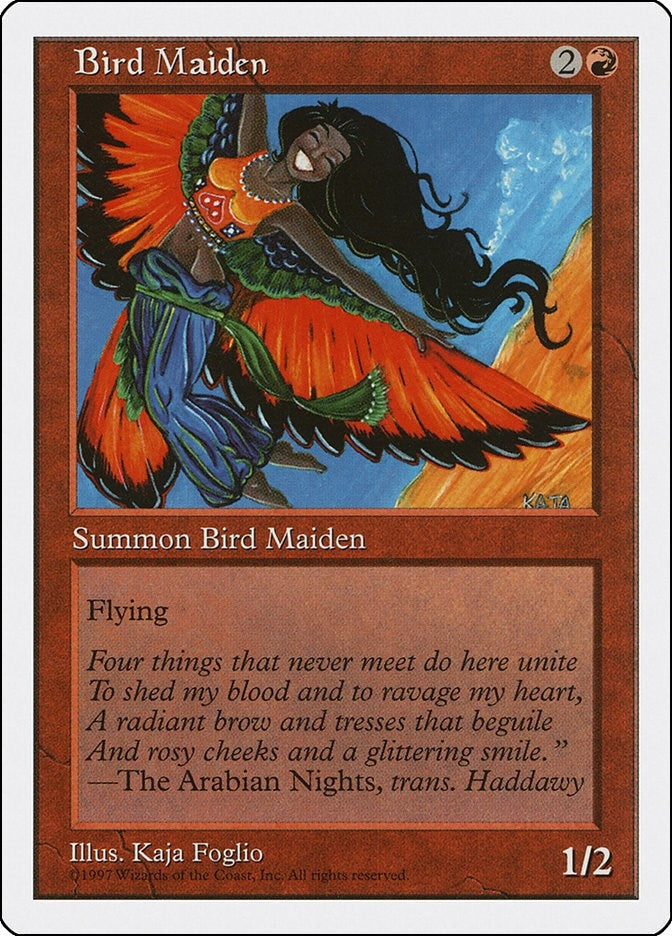 Bird Maiden [5ED] - MTG Single