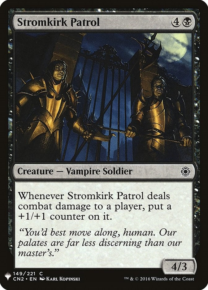 Stromkirk Patrol (149) [LIST] - MTG Single