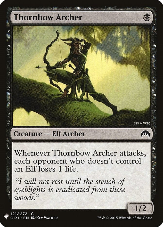 Thornbow Archer (121) [LIST] - MTG Single
