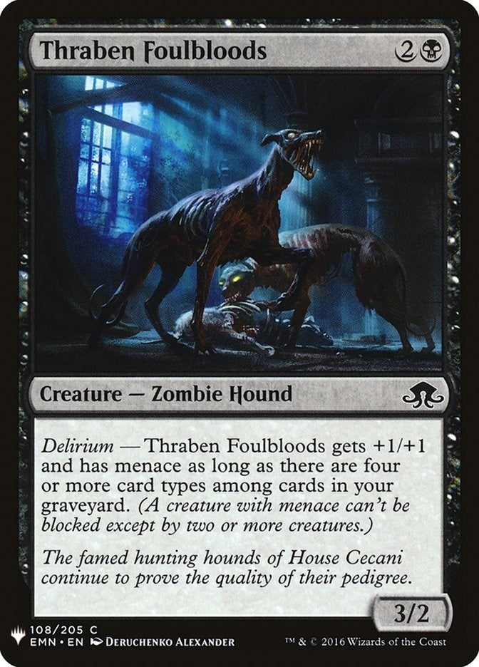 Thraben Foulbloods (108) [LIST] - MTG Single