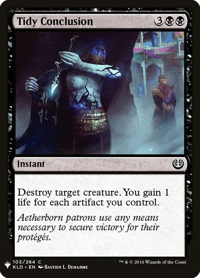 Tidy Conclusion (103) [LIST] - MTG Single