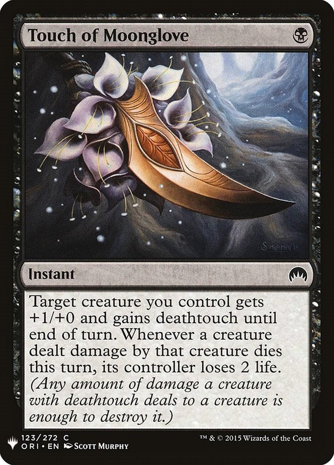 Touch of Moonglove (123) [LIST] - MTG Single