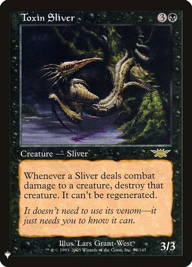 Toxin Sliver (84) [LIST] - MTG Single