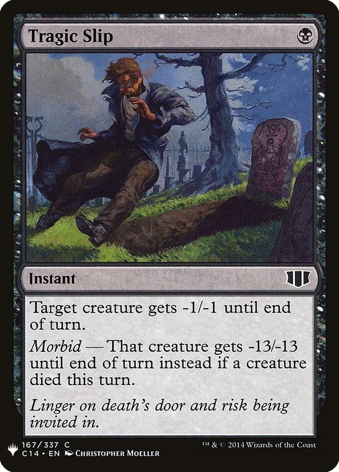 Tragic Slip (167) [LIST] - MTG Single