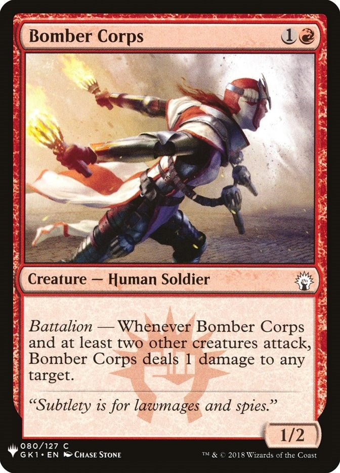 Bomber Corps (80) [LIST] - MTG Single