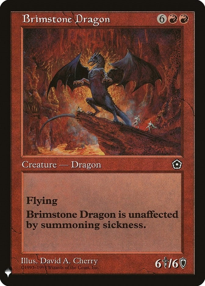 Brimstone Dragon [LIST] - MTG Single
