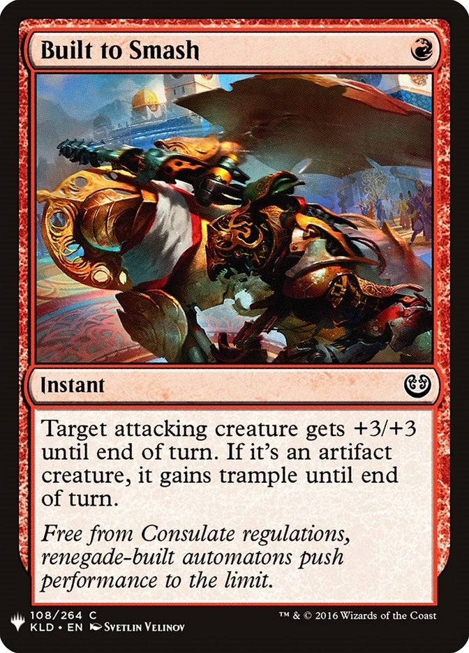 Built to Smash (108) [LIST] - MTG Single