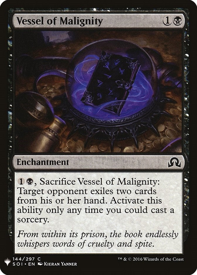 Vessel of Malignity (144) [LIST] - MTG Single