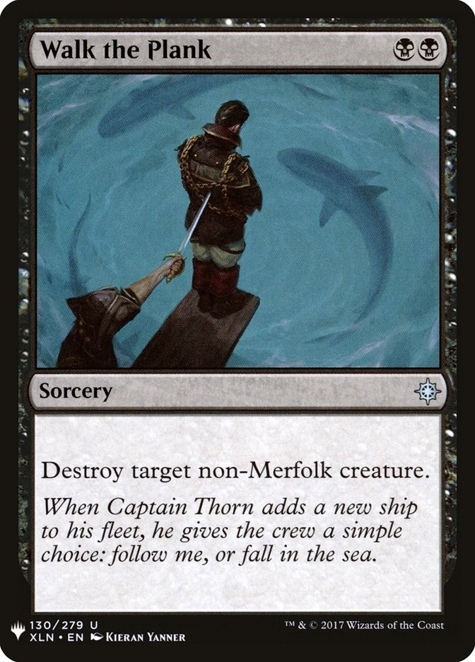 Walk the Plank (130) [LIST] - MTG Single