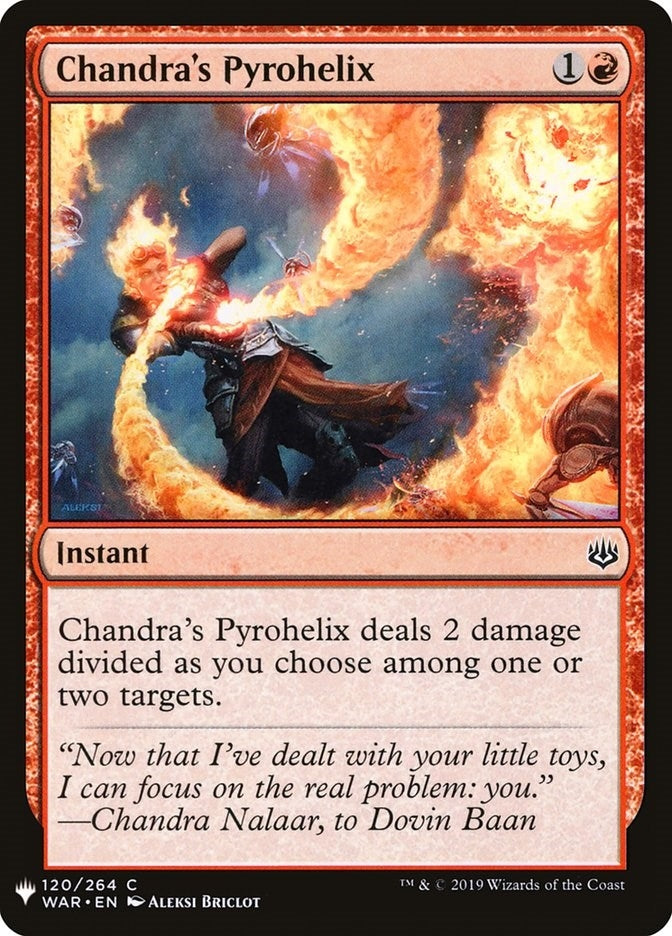 Chandra’s Pyrohelix (120) [LIST] - MTG Single