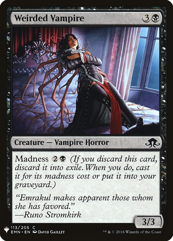 Weirded Vampire (113) [LIST] - MTG Single