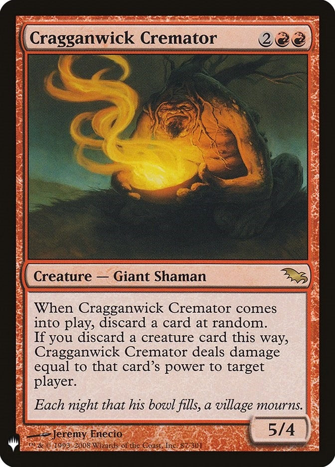 Cragganwick Cremator (87) [LIST] - MTG Single
