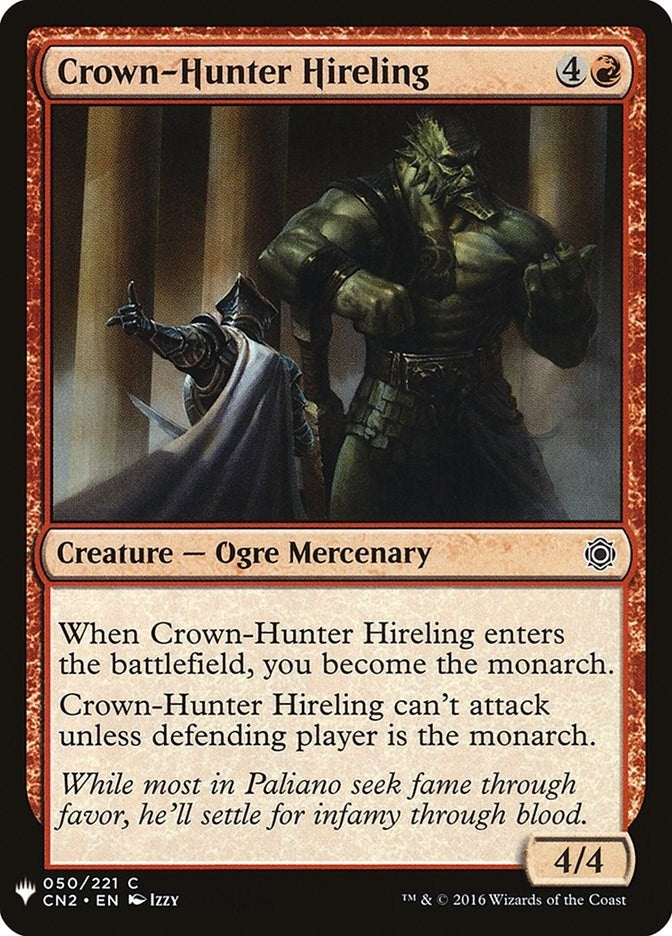 Crown-Hunter Hireling (50) [LIST] - MTG Single