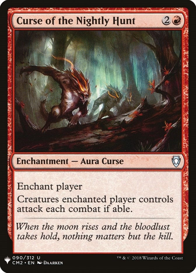 Curse of the Nightly Hunt (90) [LIST] - MTG Single