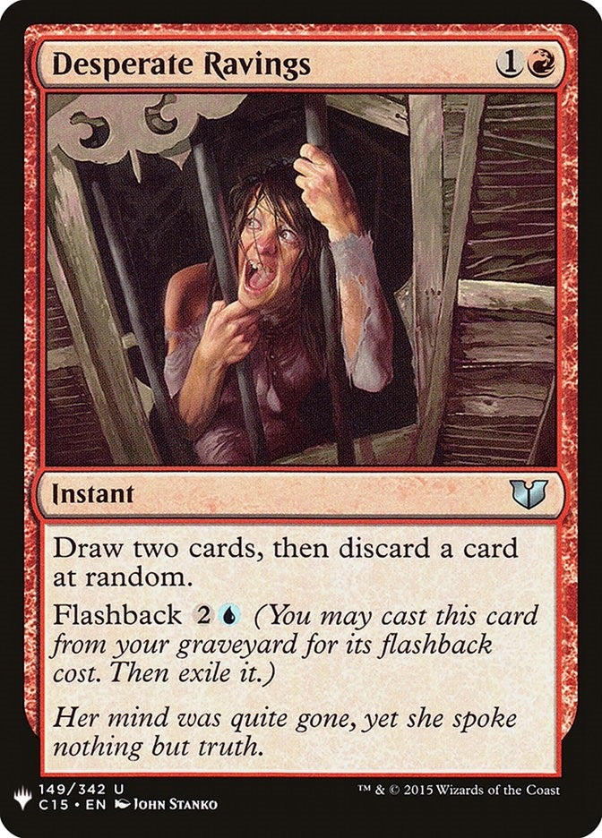 Desperate Ravings (149) [LIST] - MTG Single
