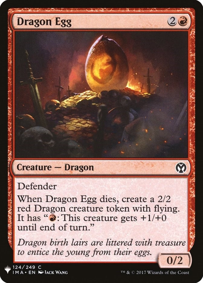 Dragon Egg (124) [LIST] - MTG Single