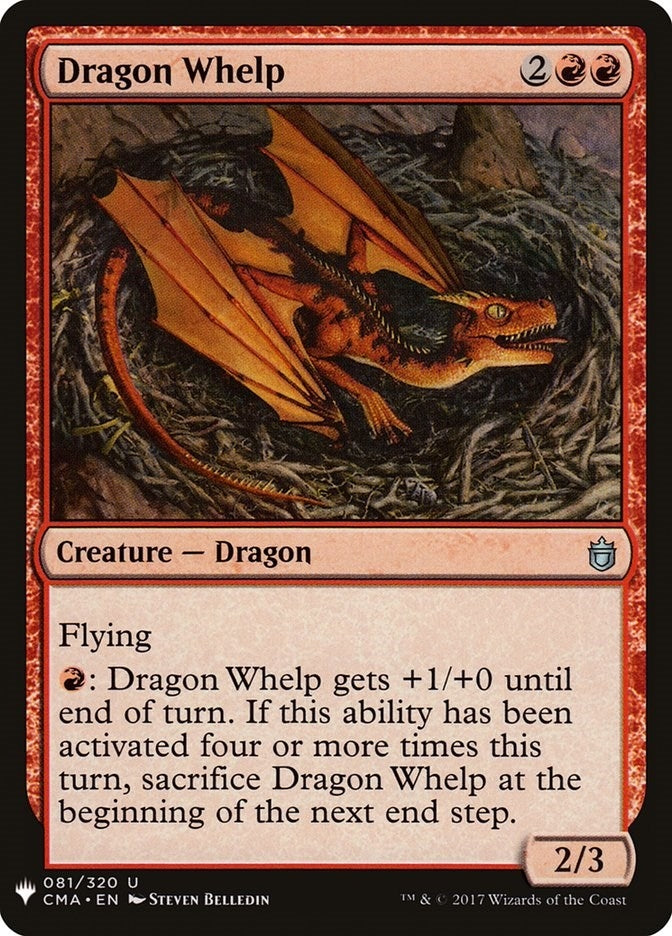 Dragon Whelp (81) [LIST] - MTG Single