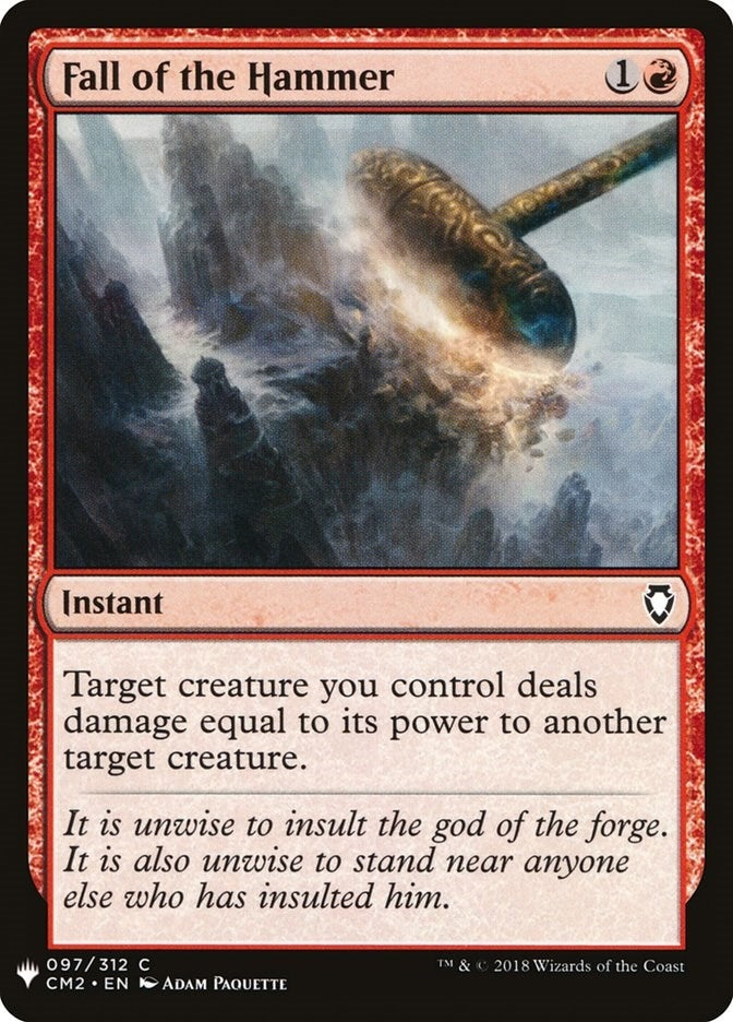 Fall of the Hammer (97) [LIST] - MTG Single