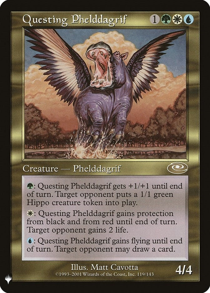 Questing Phelddagrif (119) [LIST] - MTG Single