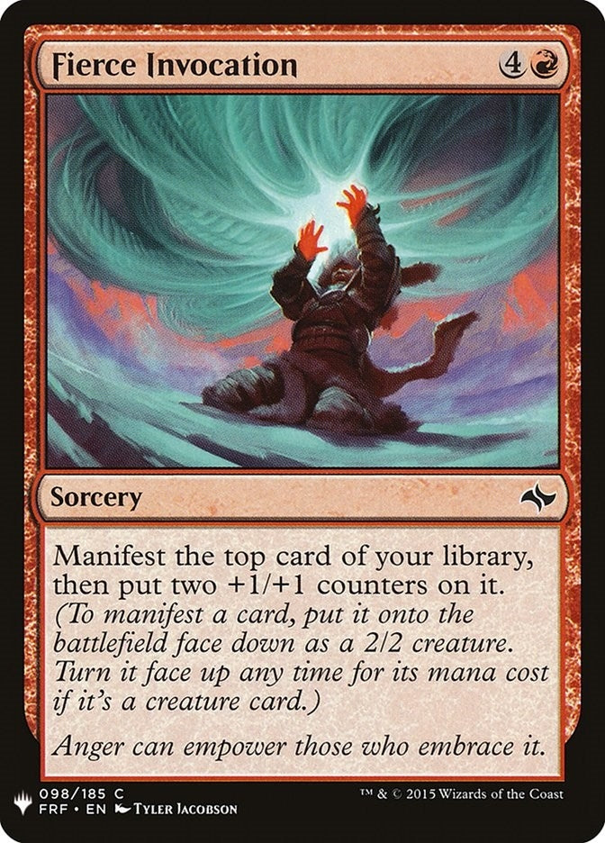 Fierce Invocation (98) [LIST] - MTG Single