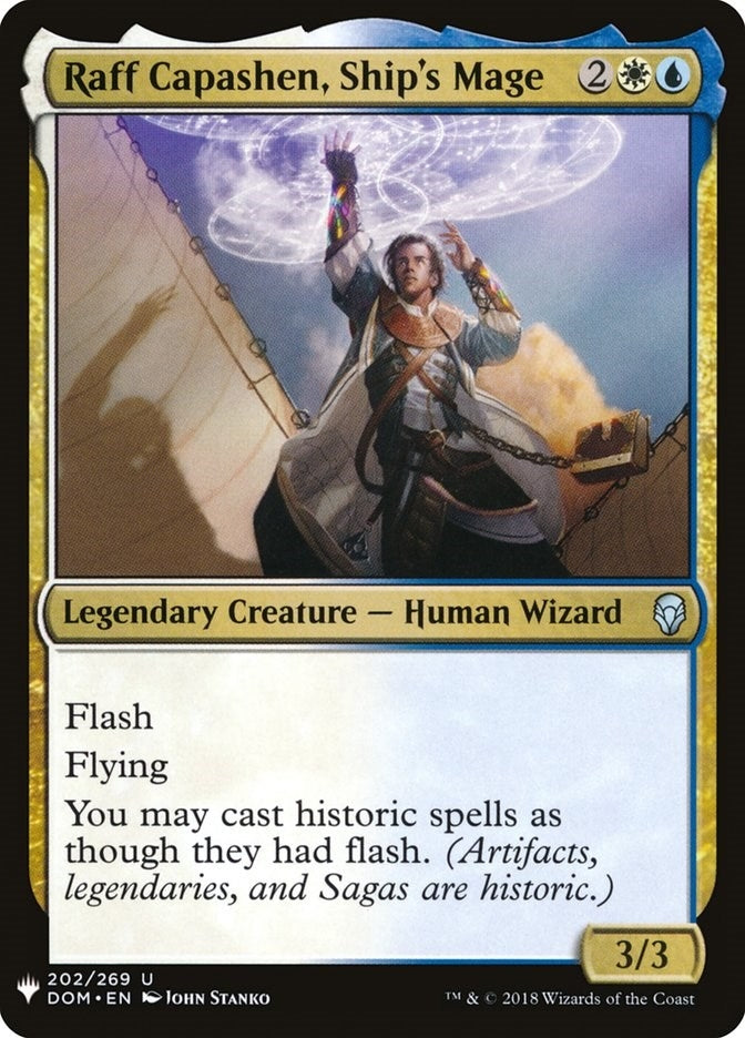 Raff Capashen Ship’s Mage (202) [LIST] - MTG Single