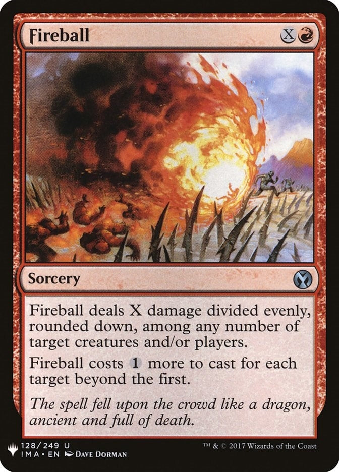 Fireball (IMA) (128) [LIST] - MTG Single