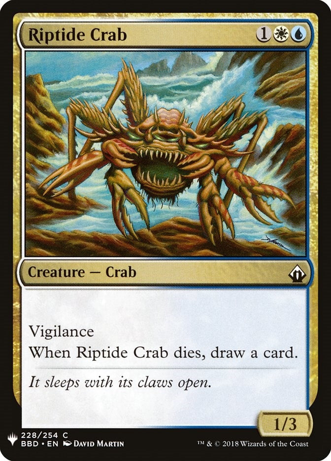 Riptide Crab (228) [LIST] - MTG Single