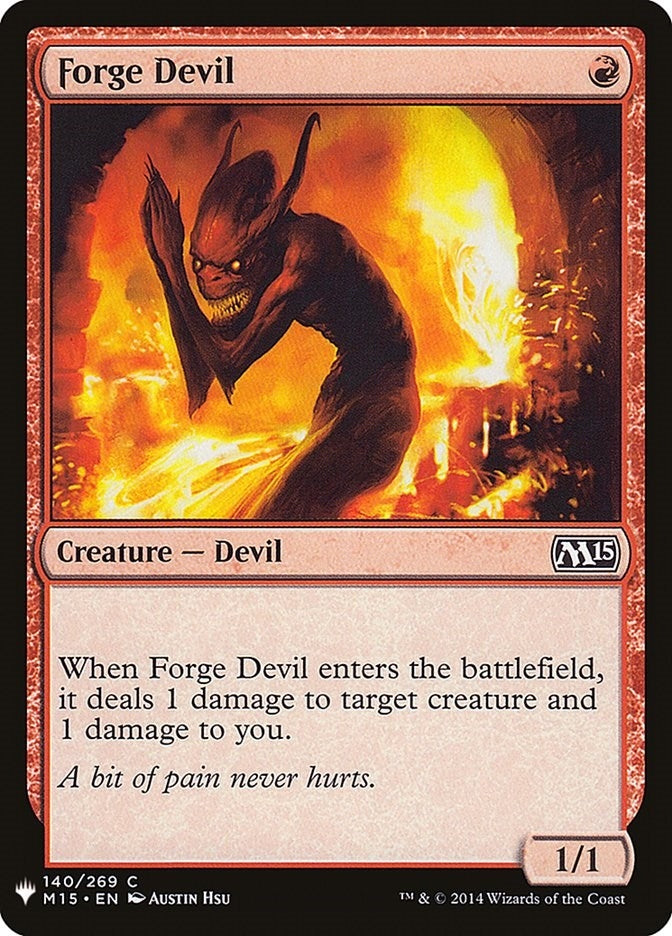 Forge Devil (140) [LIST] - MTG Single