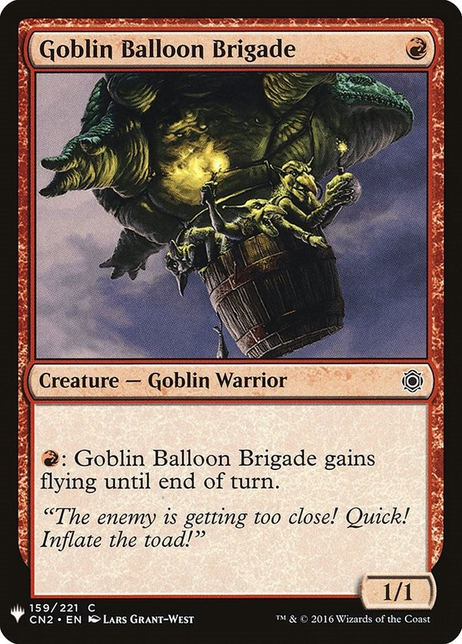 Goblin Balloon Brigade (159) [LIST] - MTG Single