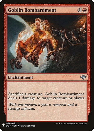 Goblin Bombardment (24) [LIST] - MTG Single