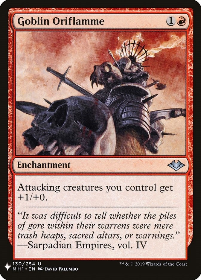 Goblin Oriflamme (130) [LIST] - MTG Single