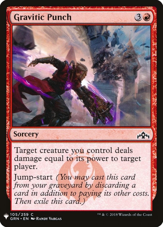 Gravitic Punch (105) [LIST] - MTG Single