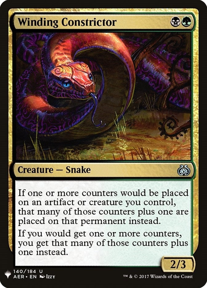 Winding Constrictor (140) [LIST] - MTG Single