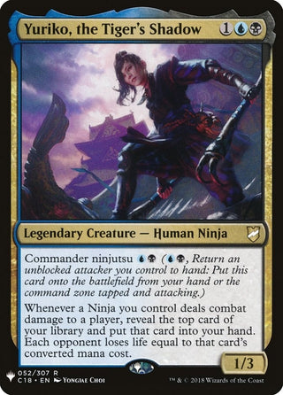 Yuriko the Tiger’s Shadow (52) [LIST] - MTG Single