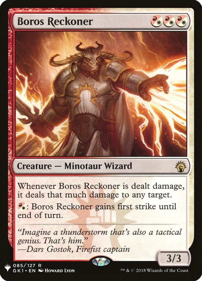 Boros Reckoner (85) [LIST] - MTG Single