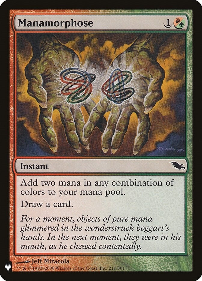 Manamorphose (211) [LIST] - MTG Single