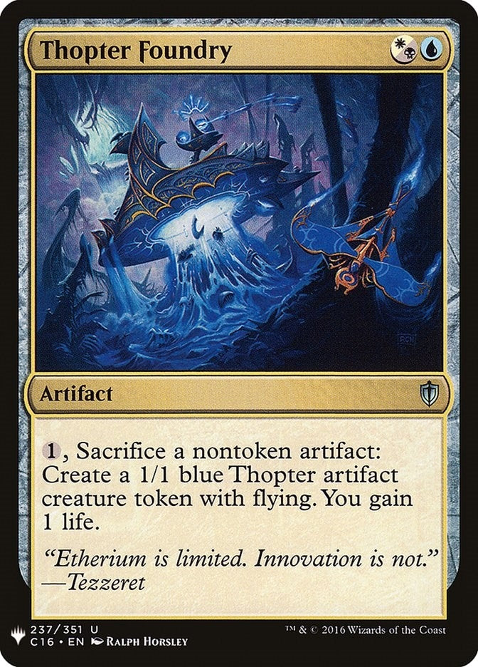 Thopter Foundry (C16) (237) [LIST] - MTG Single