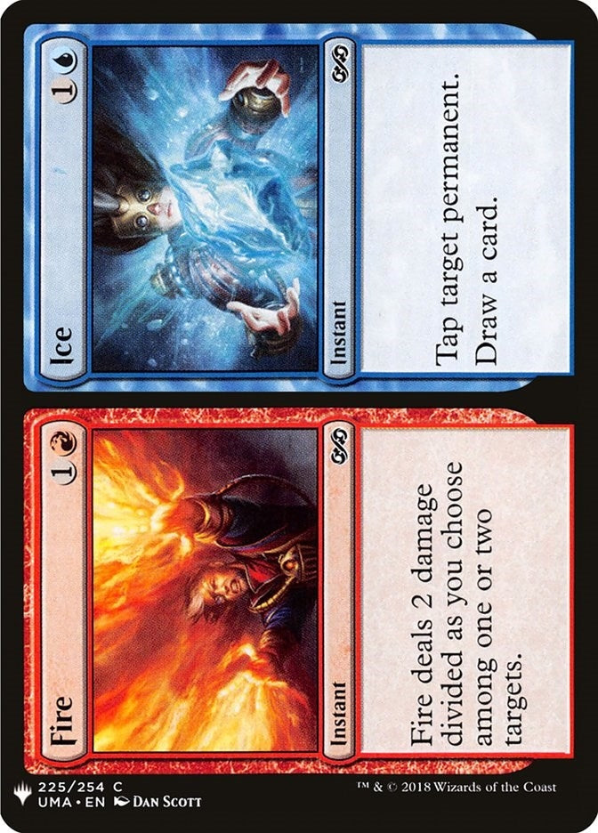 Fire // Ice (225) [LIST] - MTG Single