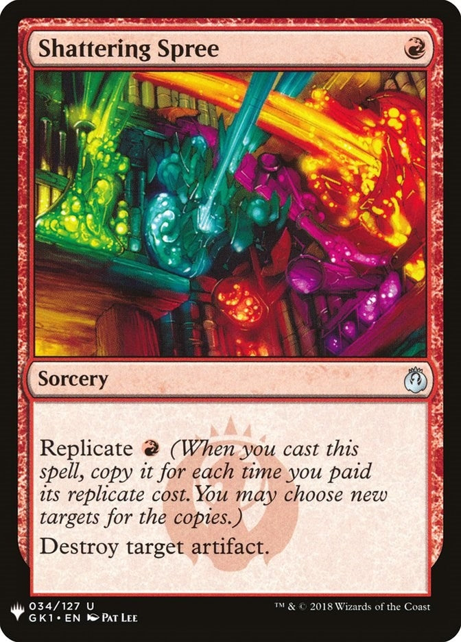Shattering Spree (34) [LIST] - MTG Single
