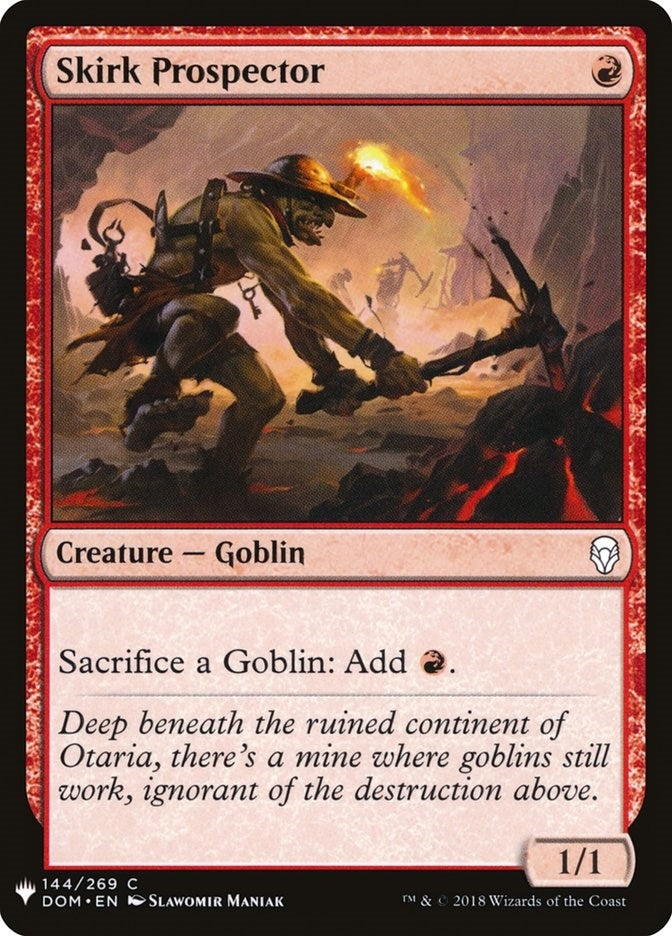 Skirk Prospector (144) [LIST] - MTG Single