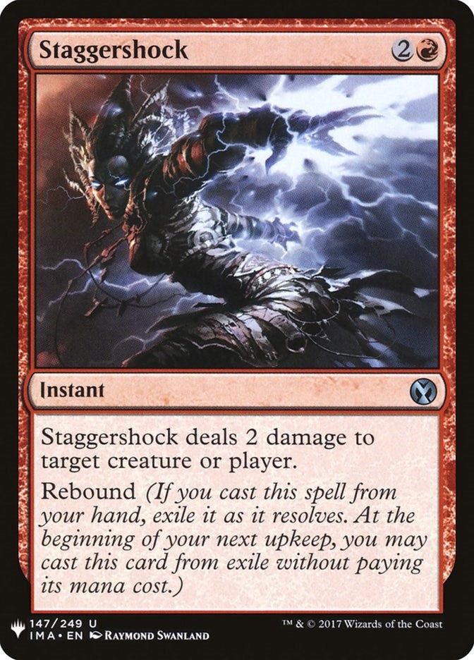 Staggershock (147) [LIST] - MTG Single