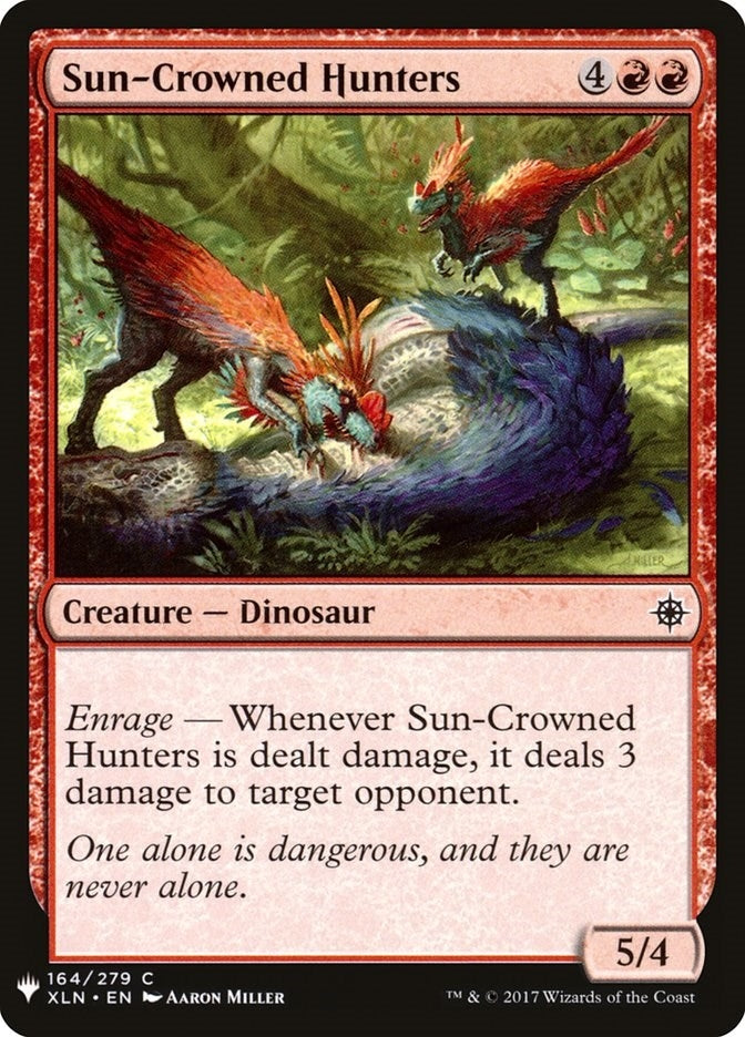 Sun-Crowned Hunters (164) [LIST] - MTG Single