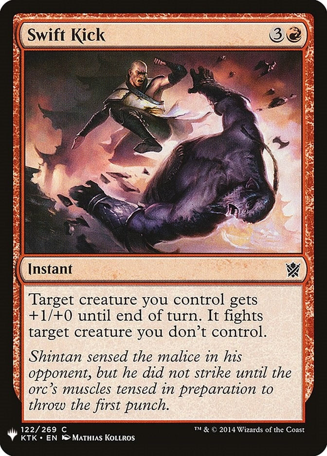 Swift Kick (122) [LIST] - MTG Single