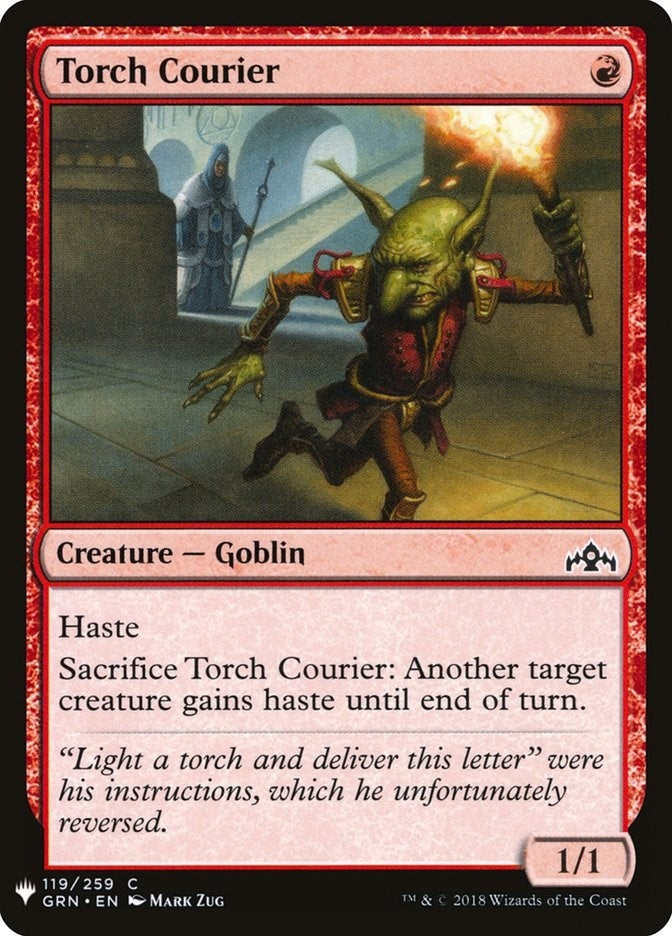 Torch Courier (119) [LIST] - MTG Single