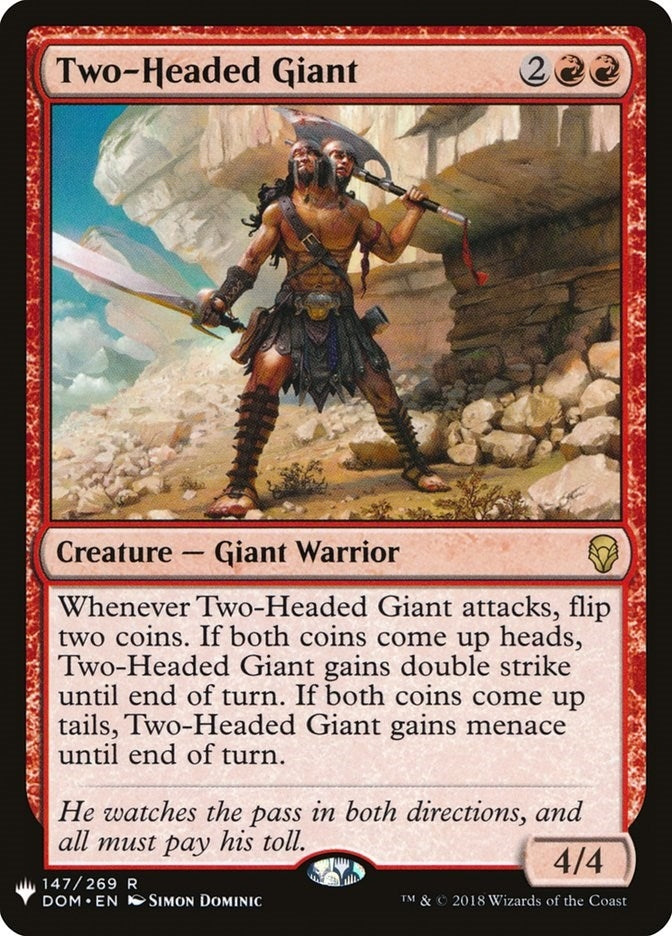 Two-Headed Giant (147) [LIST] - MTG Single