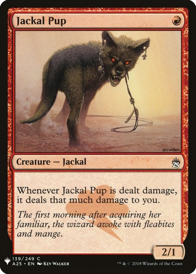 Jackal Pup (139) [LIST] - MTG Single