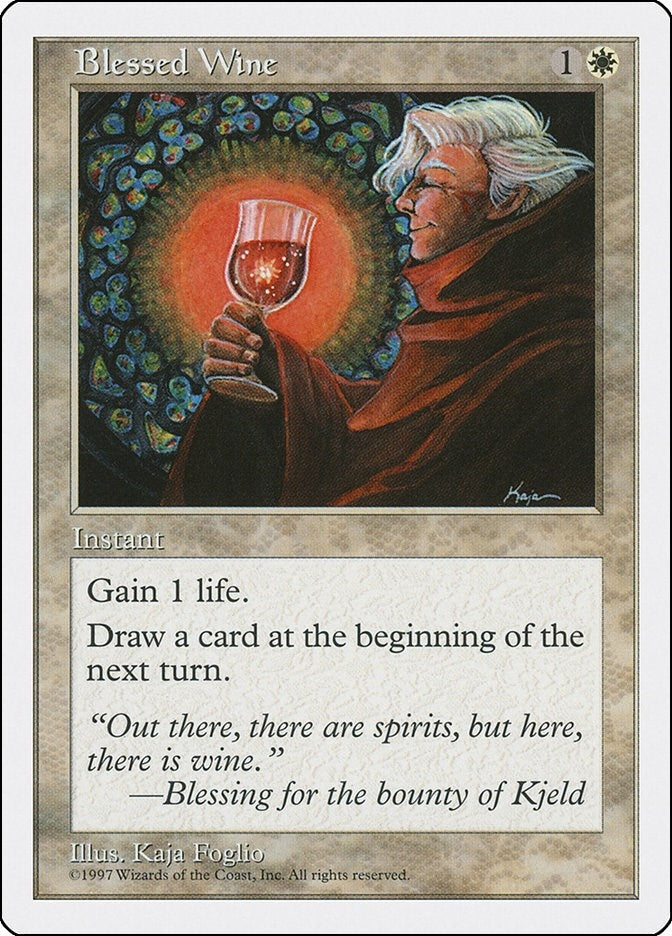 Blessed Wine [5ED] - MTG Single
