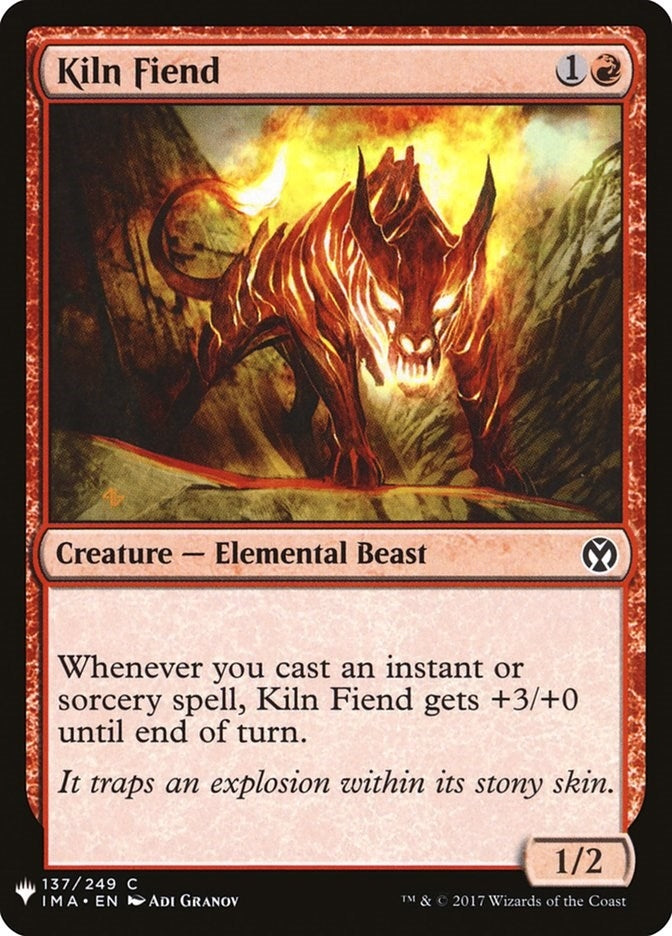 Kiln Fiend (137) [LIST] - MTG Single